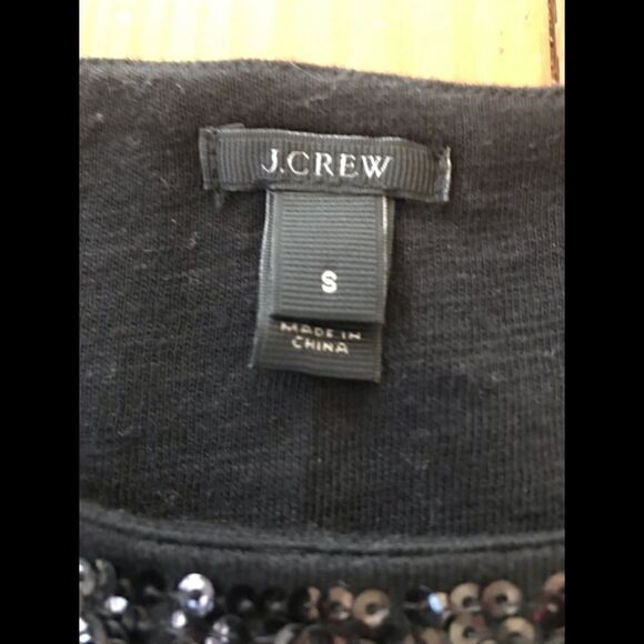 J Crew Polka Dot Sequins Top - Picture 6 of 7